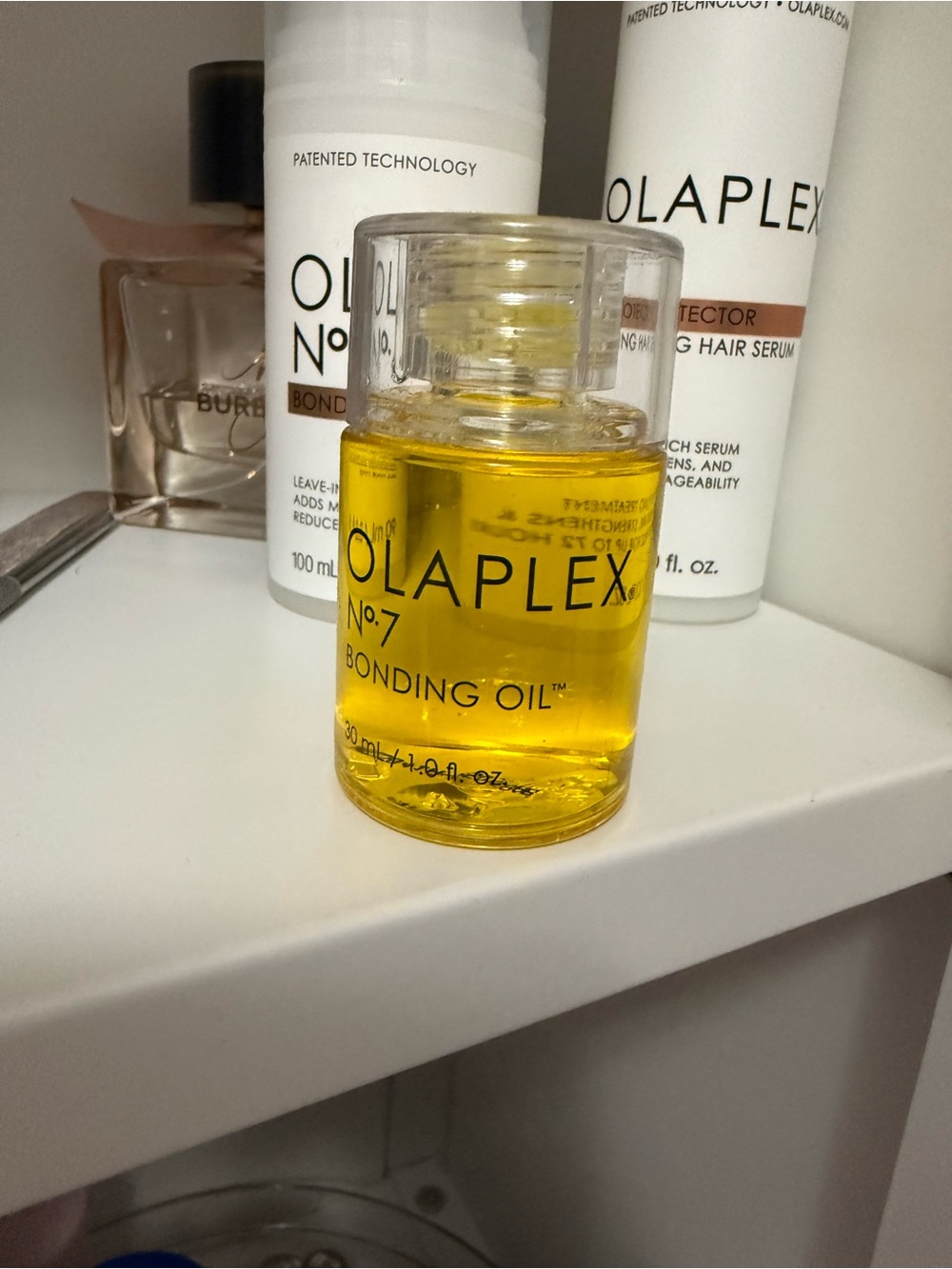 OLAPLEX No.7 Bonding Oil — Clear Bottle with Yellow Oil 1 oz